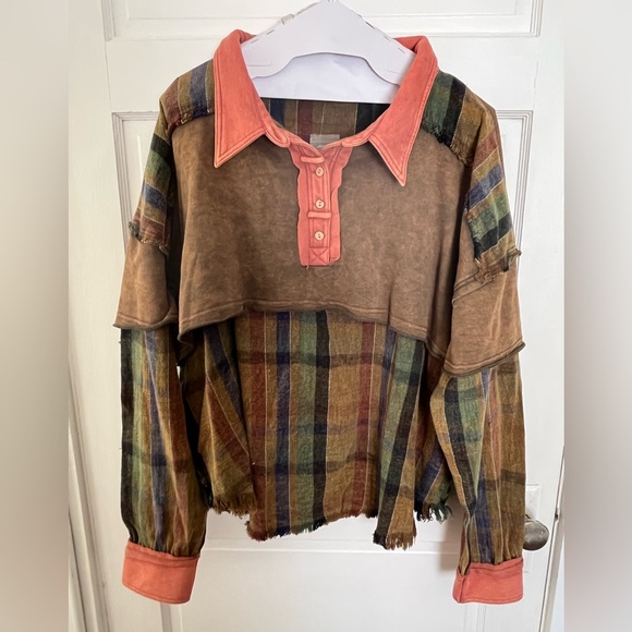 Oli & Hali Tops - Oli & Hali Bella Vita Unique Boutique Top Women’s XL